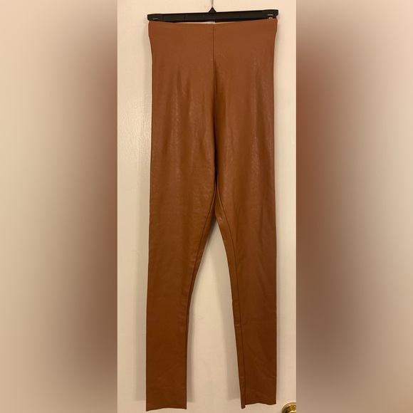 NWT Commando Faux Leather Legging in Cocoa Size XS - Picture 3 of 6